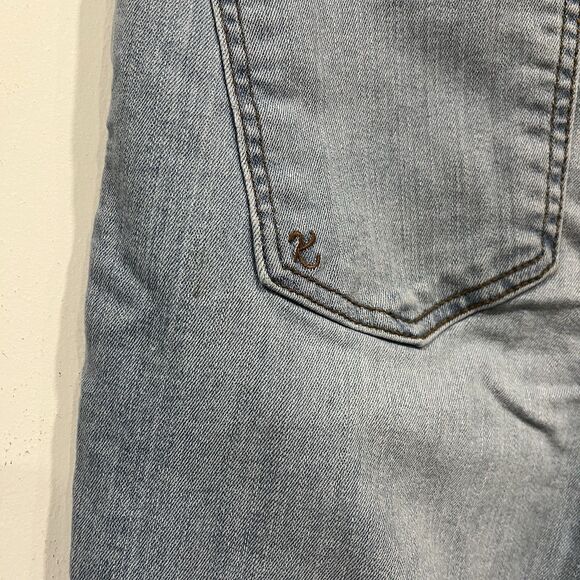 Kut From The Kloth Fab Ab Ankle Skinny Jeans Distressed Light Wash Size 4 - Picture 8 of 10